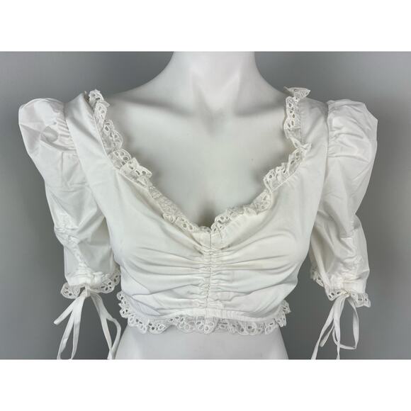 Rose Trachten Women's Oktoberfest Dirndl Dress and Apron EU 36/USA 4 - Picture 6 of 12